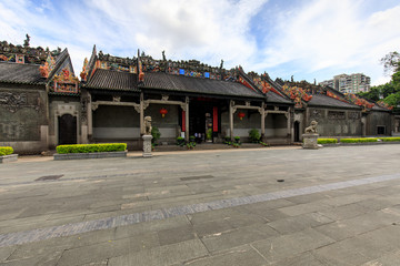 广州羊城八景陈家祠