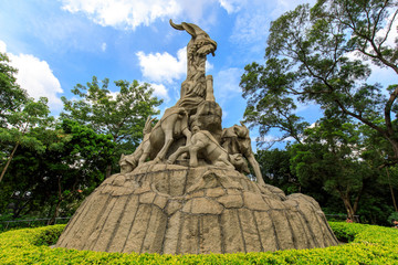 广州五羊石像雕塑