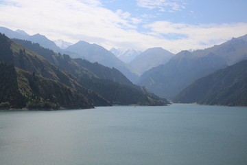 天山天池美景