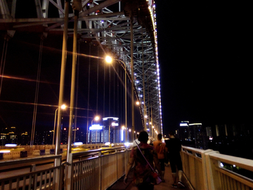 重庆朝天门长江大桥夜色风景