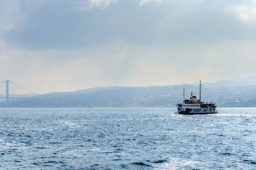 土耳其伊斯坦布尔博斯普鲁斯海峡