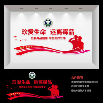 禁毒宣傳欄