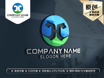 H字母創(chuàng)意LOGO設(shè)計(jì)
