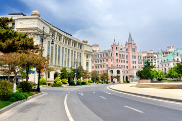 大连高新区街景