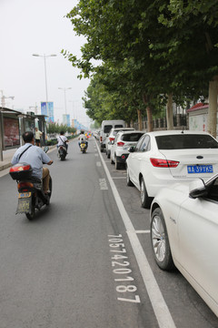 道路停车场