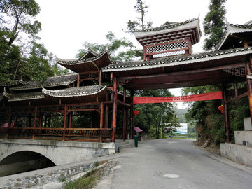 藕洞风雨桥