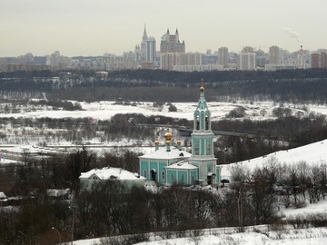 国外雪景