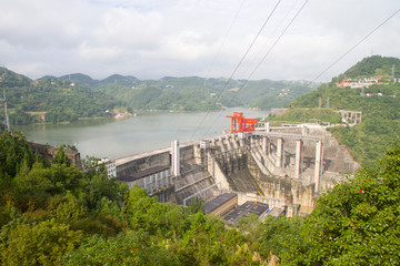 陕西安康水电站