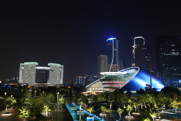 杭州大剧院夜景