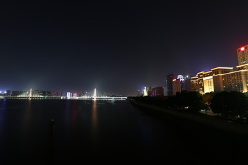 杭州复兴大桥夜景