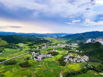 封开乡村美景航拍