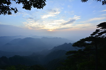 三清山日出