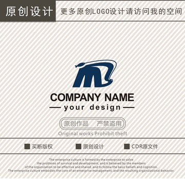 MB字母钓鱼垂钓logo