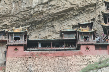 悬空寺寺庙建筑