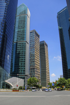 上海大楼拍摄