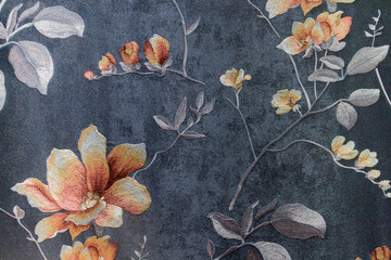 刺繡抽象圖案
