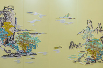 皮革抽象圖案