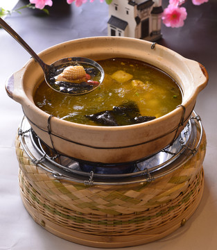 土雞湯