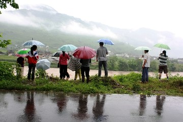 看洪水