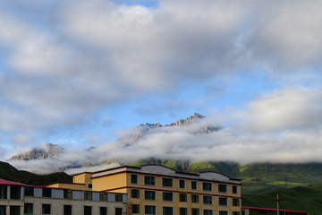 祁连山县城风光