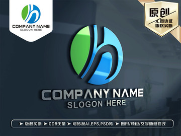 HN字母LOGO设计