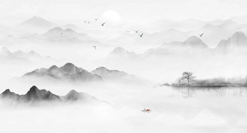 水墨山水