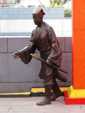 江南贡院人物雕塑