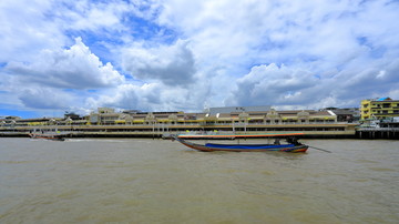 湄南河两岸风光