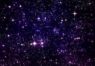 藍(lán)紫色星空