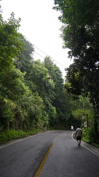 最长沙岳麓山看长沙城