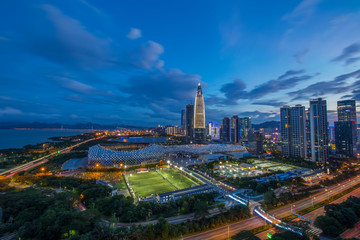 深圳湾夜景