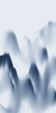 水墨山水畫