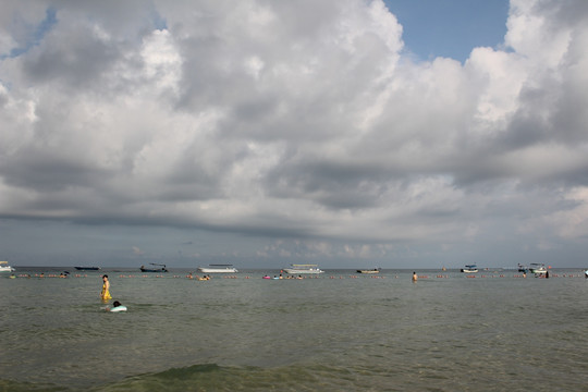 海面沙滩