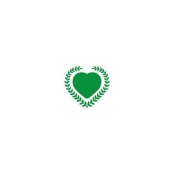 心形橄欖枝