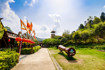 中国连州湟川三峡龙潭度假村