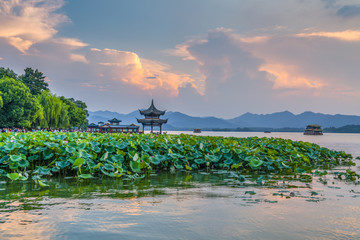 杭州西湖集贤亭