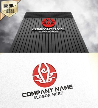 佛教佛學(xué)佛祖LOGO設(shè)計