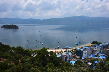 撫仙湖風光