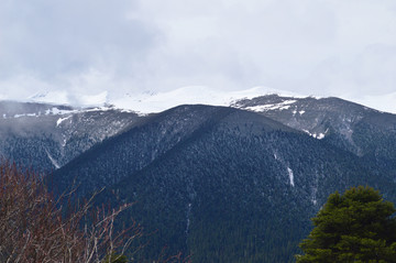 高山雪山