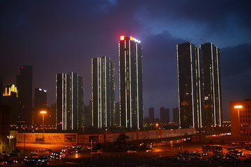 大连城市夜景