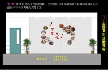 形象主題墻
