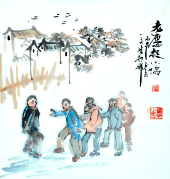 原創(chuàng)寫意畫