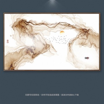 抽象油畫