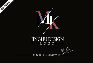 字母MK標志