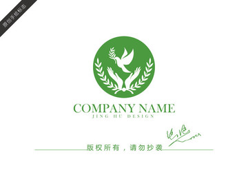 和平鴿logo