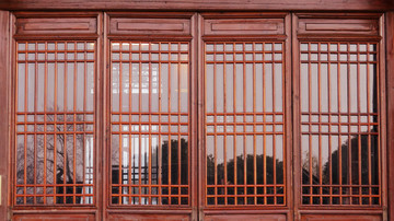 中式传统木窗