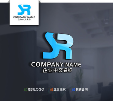 字母SR標(biāo)志