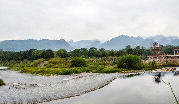 山水田园悠然南山