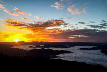 太白山日出云海