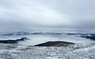 太白山雪景